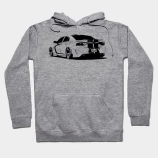 Dodge Charger Hellcat - stylized Hoodie